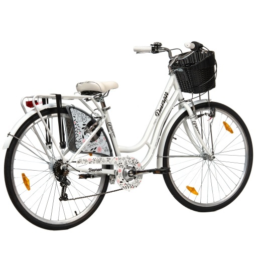 Bicicleta Oras Devron Grazia 6S - 28 Inch, L, Alb - Img 4