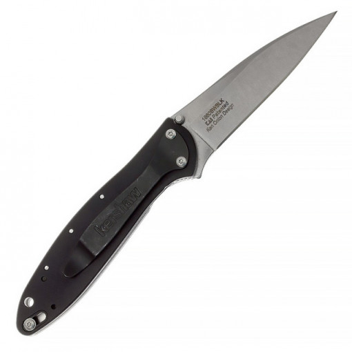 Briceag Kershaw Leek, lama 7.5cm - KS1660SWBLK deschis spate