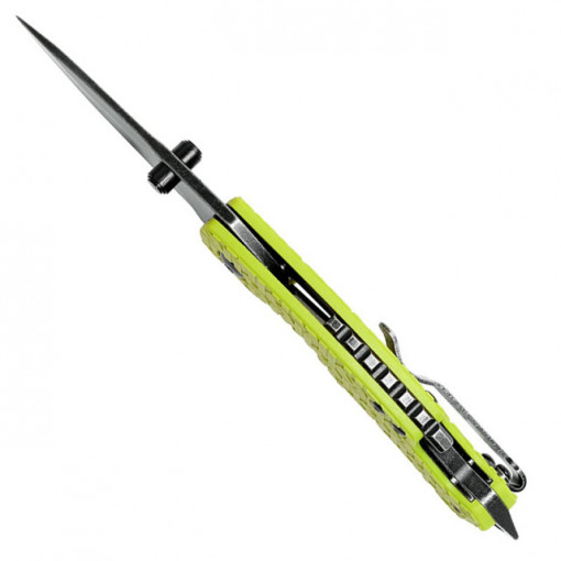 Briceag Kershaw Shuffle Lime, lama 6cm - KS8700LIMEBW - Img 6