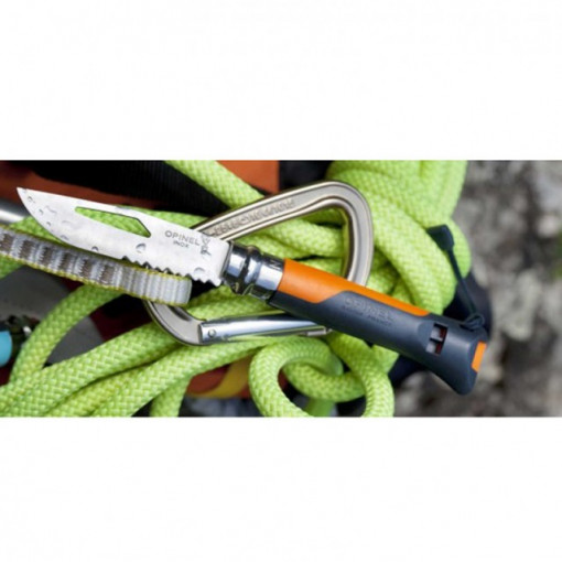 Briceag Opinel N°08 Inox Outdoor Portocaliu, lama 8.5cm - 001577 - Img 8