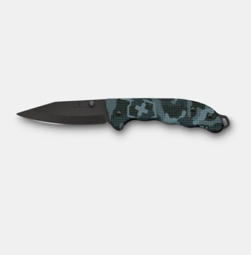 Briceag Victorinox Evoke BSH Alox One Hand,136 mm, Navy Camouflage 0.9425.DS222 - Img 2