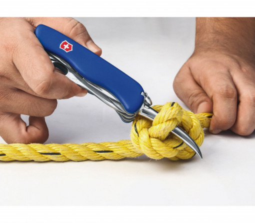 Briceag Victorinox Skipper Pro One Hand, albastru - 0.8503.2MW desfacere nod