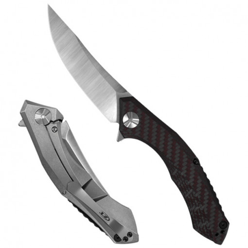 Briceag Zero Tolerance Sinkevich KVT SW CF RED 0462, lama 9.3cm - KS0462 2