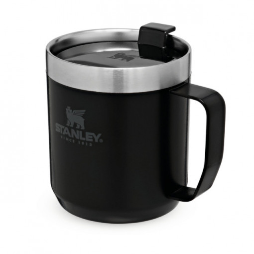 Cana termoizolanta Stanley The Legendary Camp Mug Matte Black Pebble  0.35 l - 10-09366-006 2