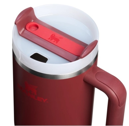 Cana termoizolanta Stanley The Quencher H2.O FlowState Tumbler 1.18L, Cranberry 2.0 - 10-13230-066 - Img 3