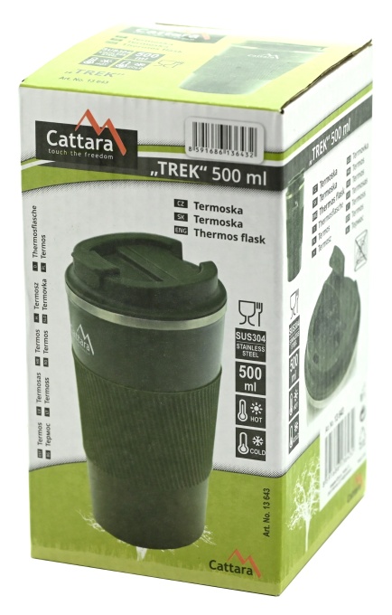 Cana Termos Cattara TREK 500 ml - TT13643 - Img 6