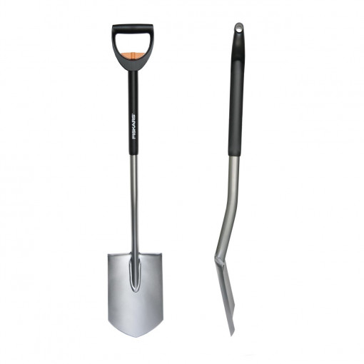 Cazma telescopica pentru sapat Fiskars SmartFit, varf ascutit, 1054 ÷ 1250 mm, 1680 g - Img 5