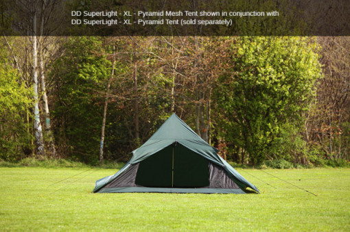 Cort DD Hammocks SuperLight Pyramid XL- Panza Anti Insecte - 0707273932112 3