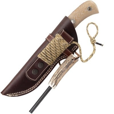 Cutit Outdoor Muela Aborigen-12D, maner micarta lama 12cm - Img 6