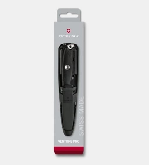 Cutit Outdoor Victorinox Venture Pro, Black, lama full tang 10.5cm - 3.0903.3F - Img 2