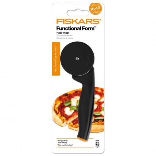 FISKARS Feliator pentru taiat pizza Fiskars Functional Form, 260 mm, 50 g - 1019533 - Img 2