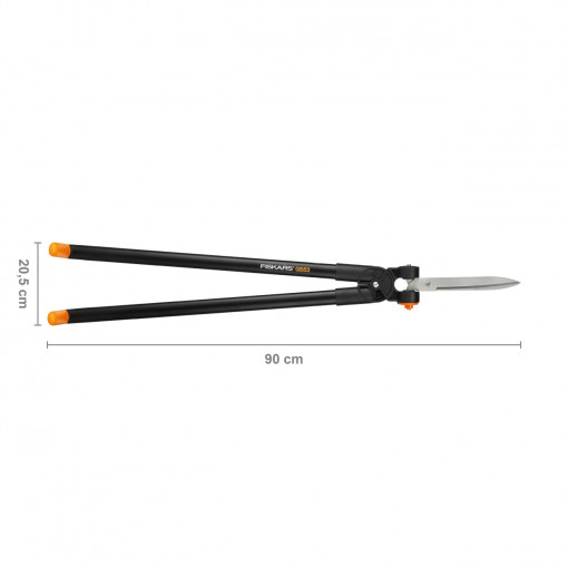 FISKARS Foarfeca pentru gazon si gard viu Fiskars PowerLever GS53, 900 mm, 1310 g - 1001565 - Img 4