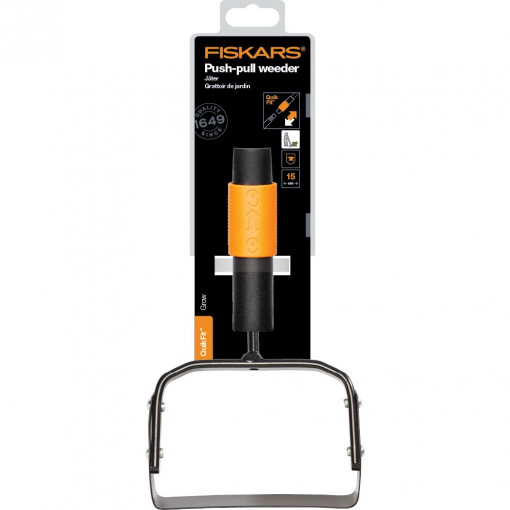 FISKARS Razeta pentru buruieni Fiskars QuikFit, 255 mm, 390 g - 1000738 - Img 2