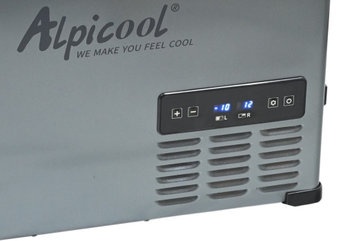 Frigider auto cu compresor Alpicool Dual 40l, 230/24/12V -20°C control prin aplicatie, doua compartimente - Img 4