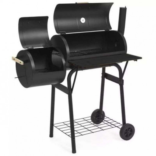 Gratar pe carbuni cu afumatoare Activa American BBQ Texas - 11225 lateral