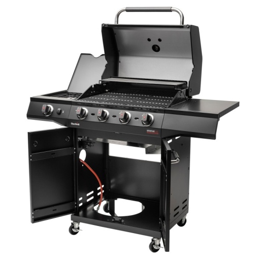 Gratar pe gaz Char-Broil Advantage Core B4 cu 4 arzatoare si arzator lateral, grile din fonta, TRU-Infrared - 140971 - Img 7