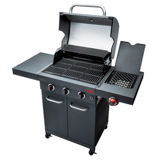 Gratar pe gaz Char-Broil Professional Power Edition 3, grile si plita din fonta, sear burner, TRU-Infrared - 140984 - Img 6