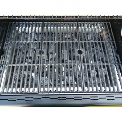 Gratar pe gaz si carbuni hibrid Char-Broil Gas2Coal 330 cu 3 arzatoare - 140723 gratar