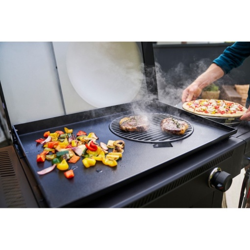 Gratar pe gaz tip plancha, grill si cuptor de pizza cu 2 arzatoare Char-Broil Versa-Tile Griddle - 140241 - Img 17