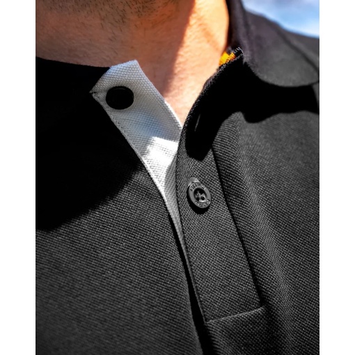GURU Tricou POLO Aventus Negru/Gri - Img 5
