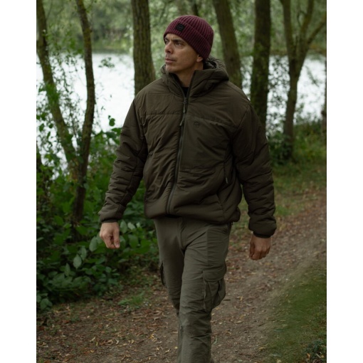 KORDA Jacheta Insulated Hooded Dark Olive - Img 3