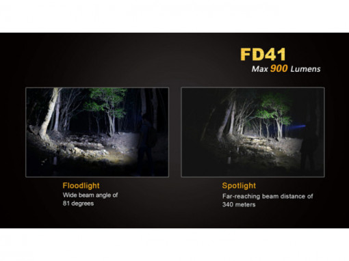Lanterna Fenix FD41 900 lumeni 340 metri 3