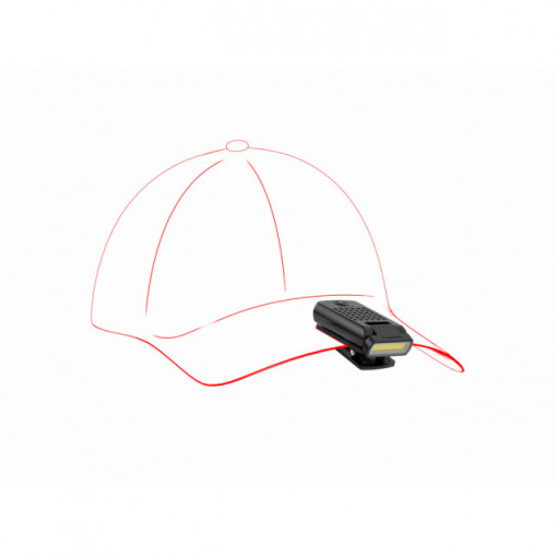Lanterna Led Lenser W1R Work Black 220LM+USB - A8.Z502810