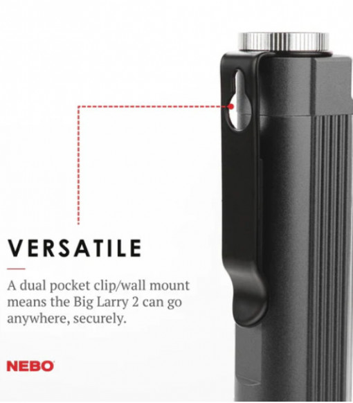 Lanterna Nebo Big Larry 2, 500 lumeni, 31m - NEB-6737-G 5