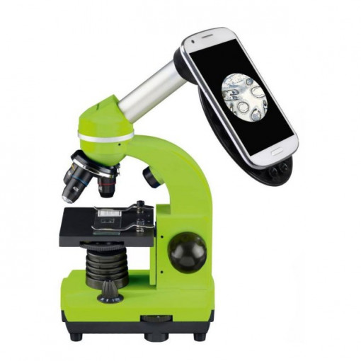 Microscop optic Bresser Junior Student Biolux SEL, verde - 8855600B4K000 2