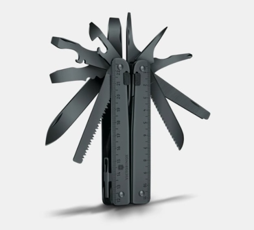 Multifunctional Victorinox Swiss Tool BS, 115 mm, teaca nylon, negru 3.0323.3CN - Img 5