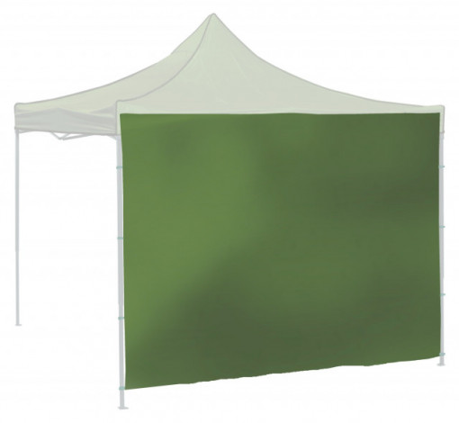 Perete lateral impermeabil pentru pavilion Cattara 2 x 3m verde - TT13340