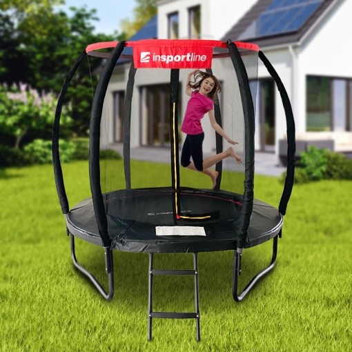 Plasa de siguranta pentru trambulina inSPORTline Flea Pro 183 cm - Img 5
