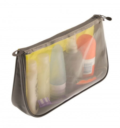Pouch transparent See Pouch Lime Grey, 1 litru - OUTMA.ATLSSPSLI