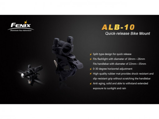 Prindere bicicleta Fenix ALB-10 QR 3