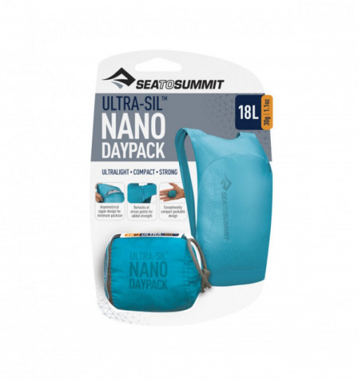 Rucsac compact 18 litri Sea To Summit Ultra Sil Nano Daypack albastru teal - OUTMA.A15DPTL 4