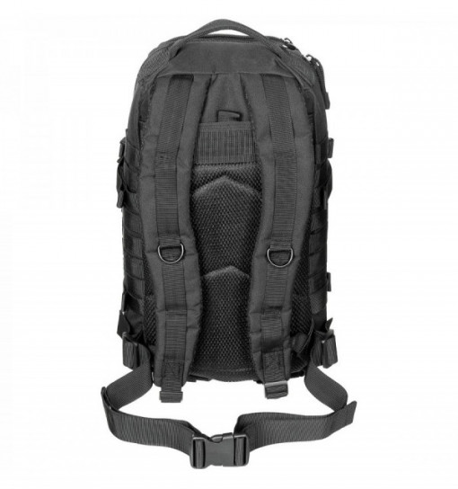 Rucsac modular Assault, 30 litri, multiple buzunare, compatibil sistem hidratare, negru MFH - OUTMA.30333A 2