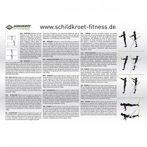 Set fitness Sling Trainer Schildkröt - Img 2