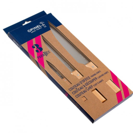 Set Opinel Parallele pentru Bucatarie, 3 cutite - 001838 - Img 3