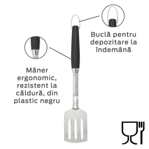 Spatula pentru gratar Wenko Black Outdoor Kitchen - 55003100 - Img 2