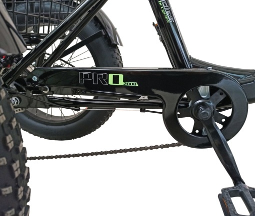 Tricicletă adulți BR Pro2025, 20", 7 viteze, frâne pe disc, cadru din oțel 15", gri - Img 9