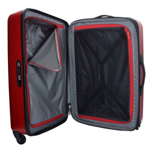 Troler Victorinox Etherius Global Rosu M - 601021 deschis