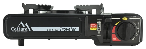 Aragaz Cattara Traveler, 2200W, Piezzo, 1.8kg, 34 x 11 x 28cm, 150g/h - TT13590 - Img 2