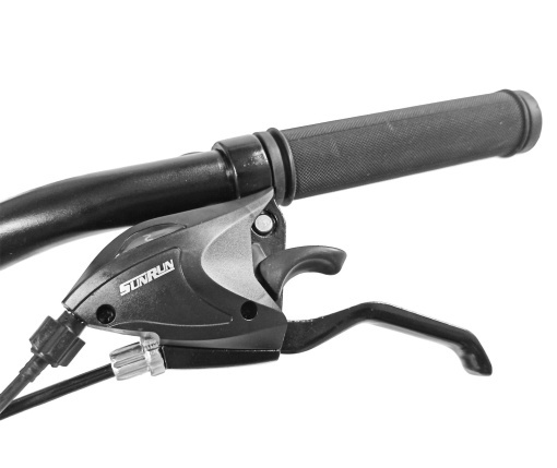 Bicicleta BR TSUNAMI PRO2025 26", 21 viteze, frane pe disc, cadru otel 14.5", manete secventiale, albastru - Img 15