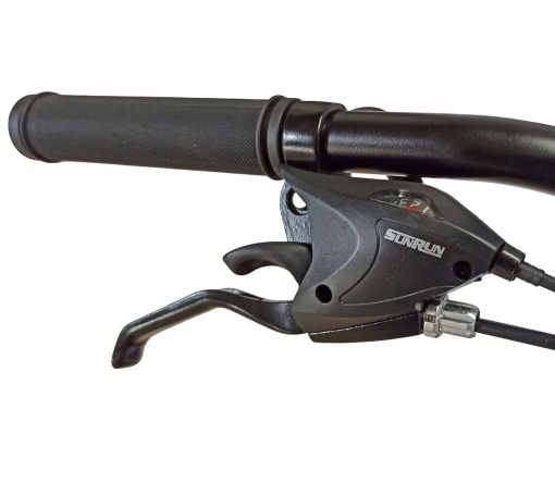 Bicicleta BR TSUNAMI PRO2025 26", 21 viteze, frane pe disc, cadru otel 14.5", manete secventiale, fluo - Img 8