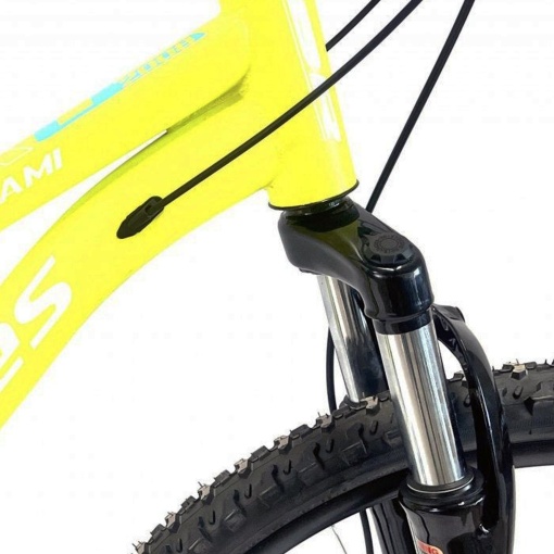 Bicicleta BR TSUNAMI PRO2025 26", 21 viteze, frane pe disc, cadru otel 15", manete secventiale, galben - Img 10