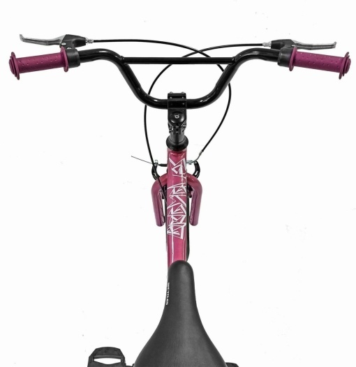 Bicicletă copii BR Neptune 20", cadru oțel, roz, varsta 7 - 10 ani - Img 2