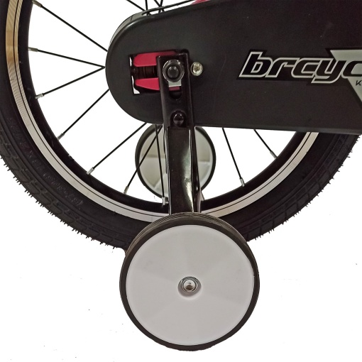 Bicicletă copii BR Neptune Kids 16", cadru oțel, roz, varsta 4 - 6 ani - Img 7