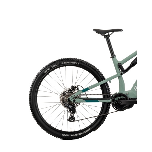 Bicicleta Electrica Raymon Full Suspension Trailray 120 2025 - 29 Inch, L, Verde - Deore LG - Img 4