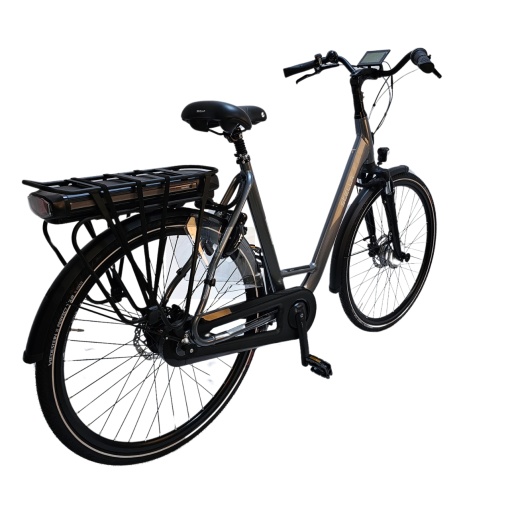 Bicicleta Electrica Stella Livorno Dama FDST RTE 2.0 - 28 Inch, L, Gri - Img 4