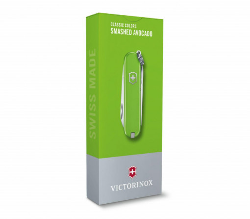 Briceag Victorinox SD Classic Colors, Smashed Avocado - 0.6223.43G 3 4